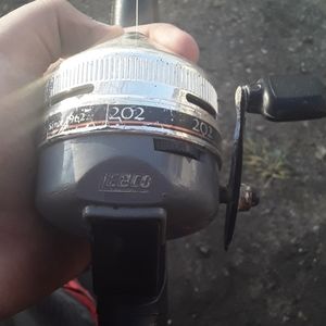 Zebco spincast rod and reel combo